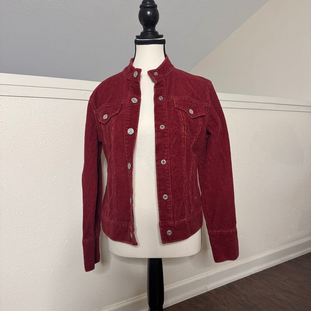 Vintage Red corduroy jacket